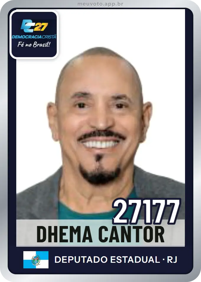 Carta de Dhema Cantor, número 27177, DC