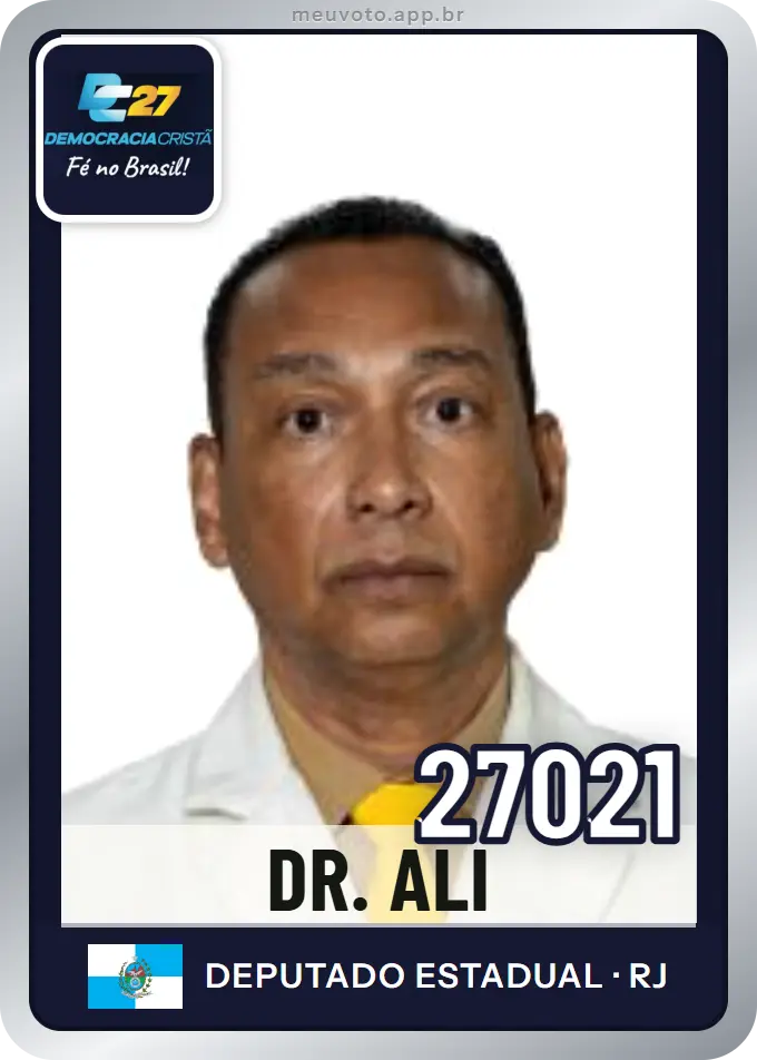Carta de Dr. Ali, número 27021, DC
