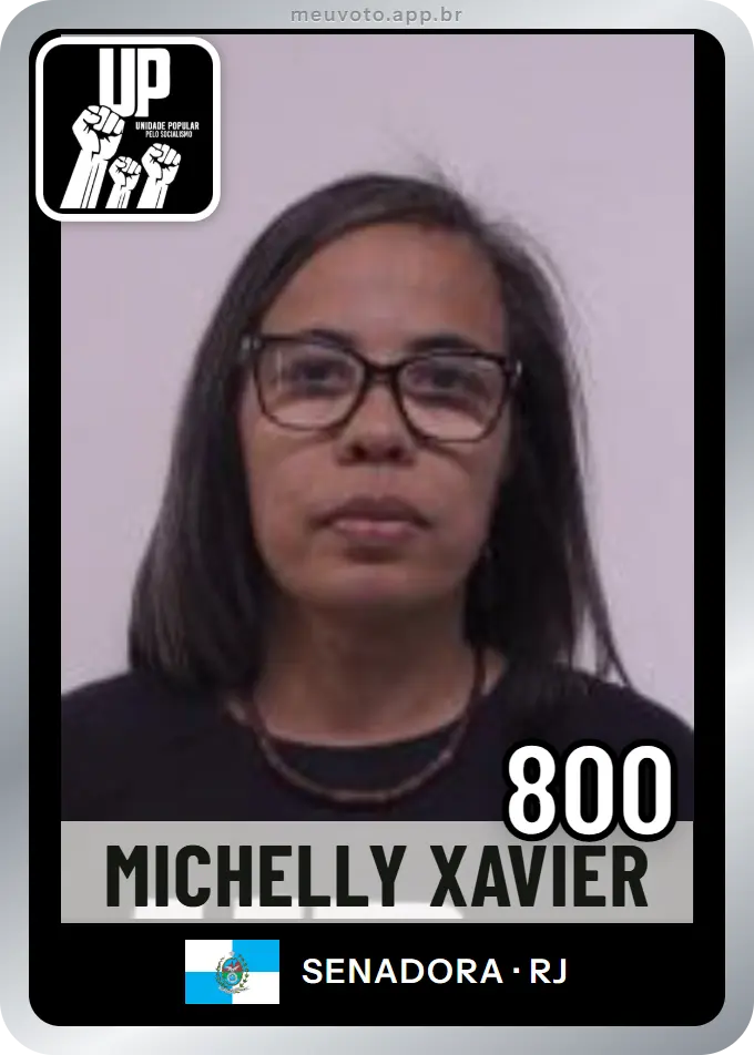 Carta de Michelly Xavier, número 800, UP