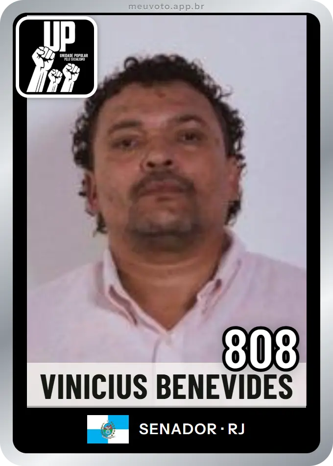 Carta de Vinicius Benevides, número 808, UP
