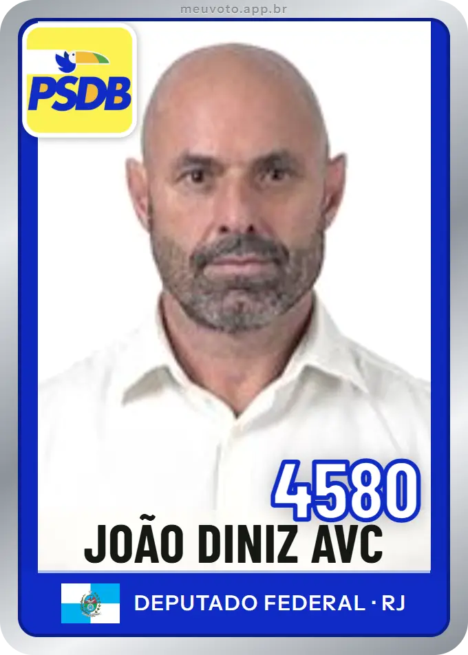 Carta de João Diniz Avc, número 4580, PSDB