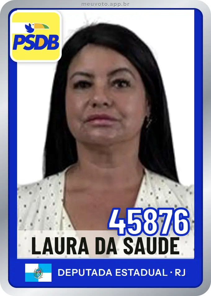 Carta de Laura da Saúde, número 45876, PSDB