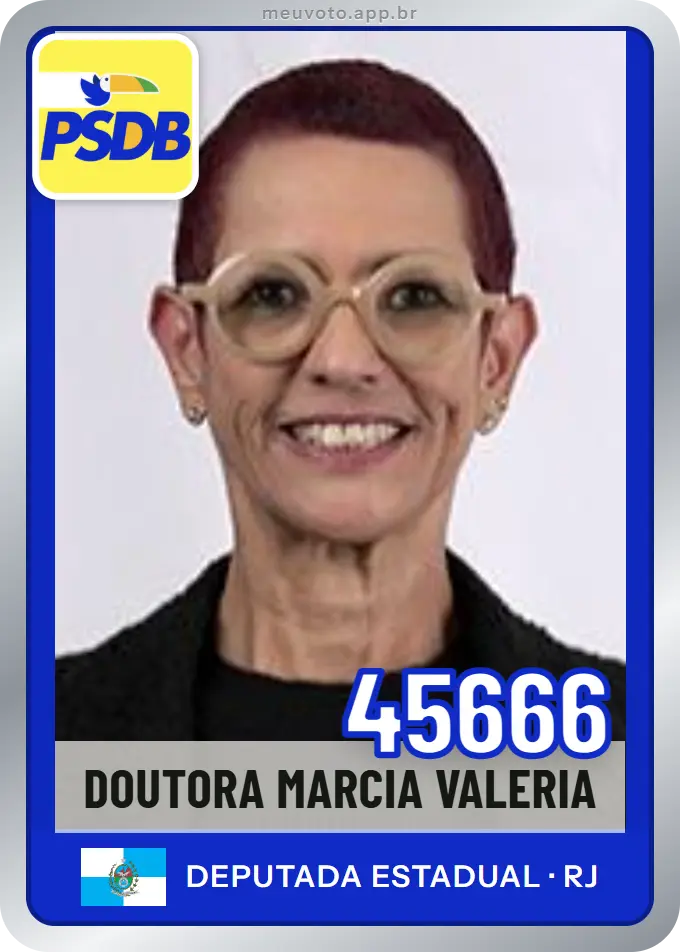 Carta de Doutora Marcia Valeria, número 45666, PSDB