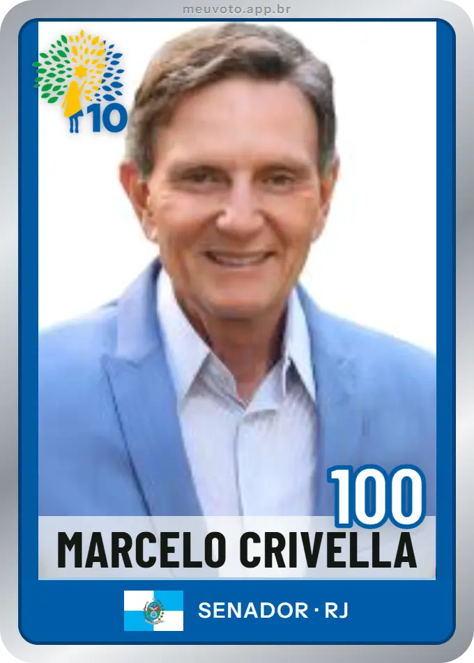 Carta de Marcelo Crivella, número 100, Republicanos