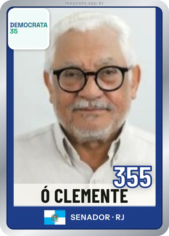 Carta de Ó Clemente, número 355, Democrata