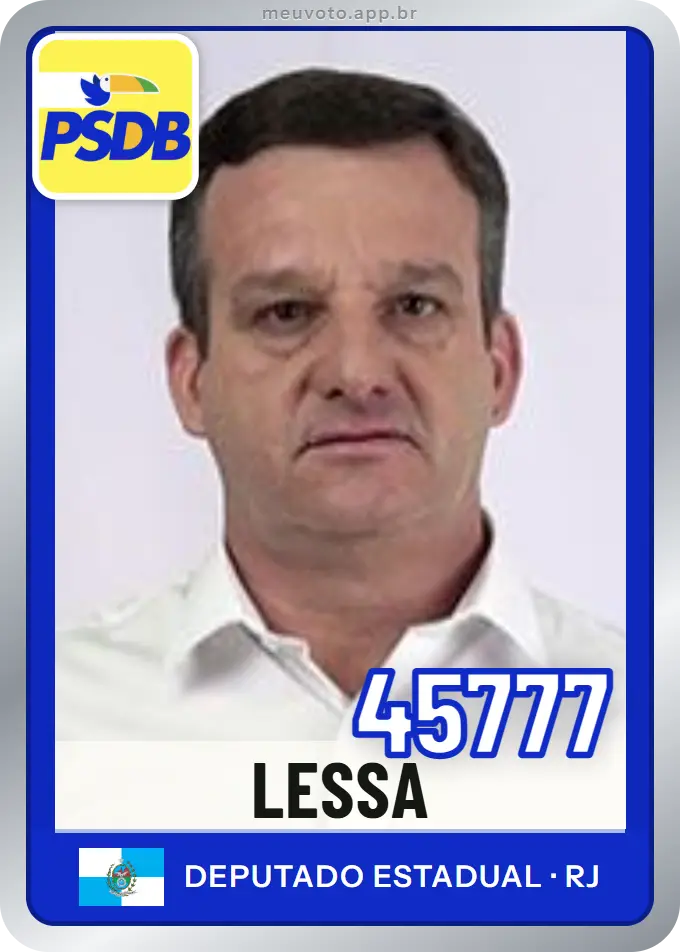 Carta de Lessa, número 45777, PSDB