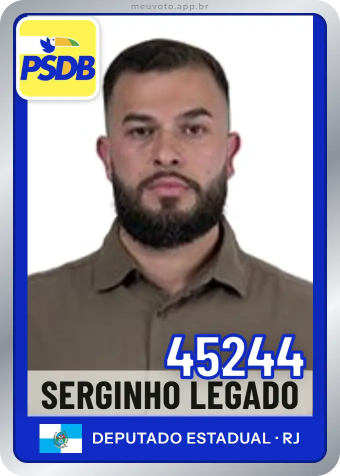 Carta de Serginho Legado, número 45244, PSDB