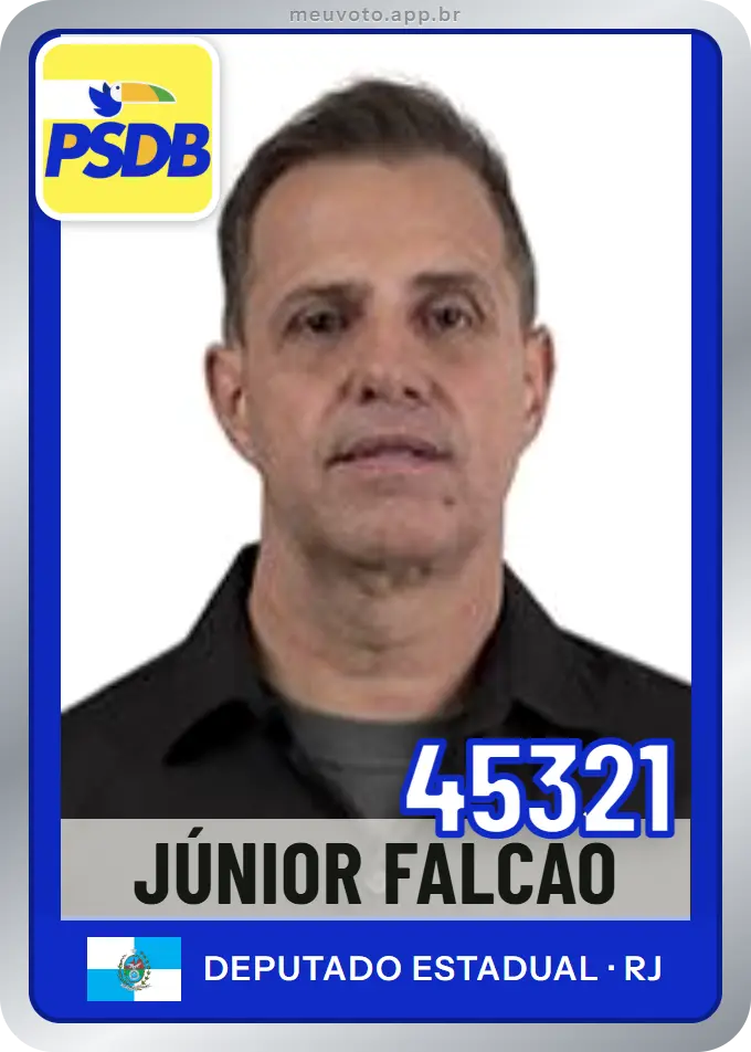Carta de Júnior Falcão, número 45321, PSDB