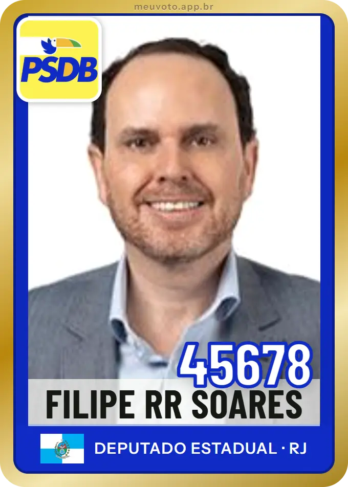 Carta de Filipe Rr Soares, número 45678, PSDB