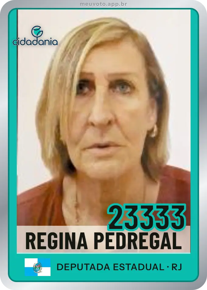 Carta de Regina Pedregal, número 23333, Cidadania