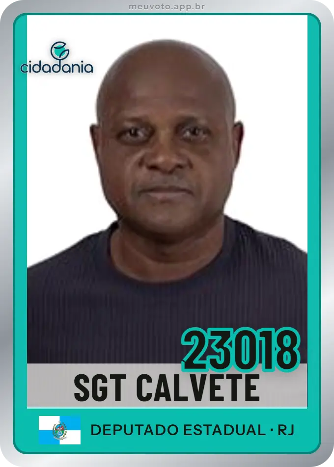 Carta de Sgt Calvete, número 23018, Cidadania