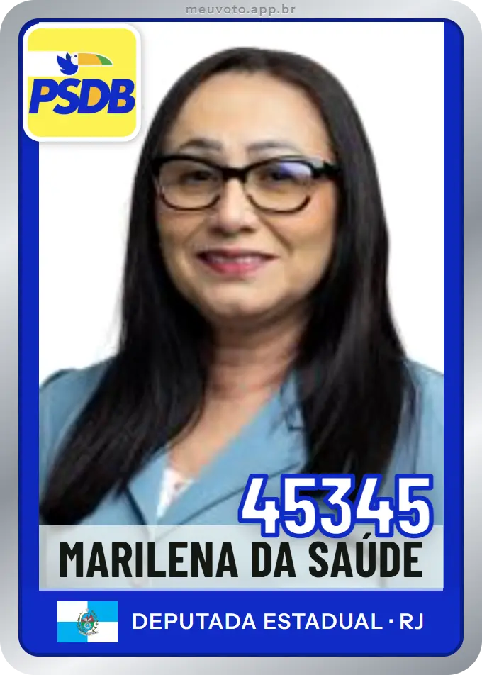 Carta de Marilena da Saúde, número 45345, PSDB