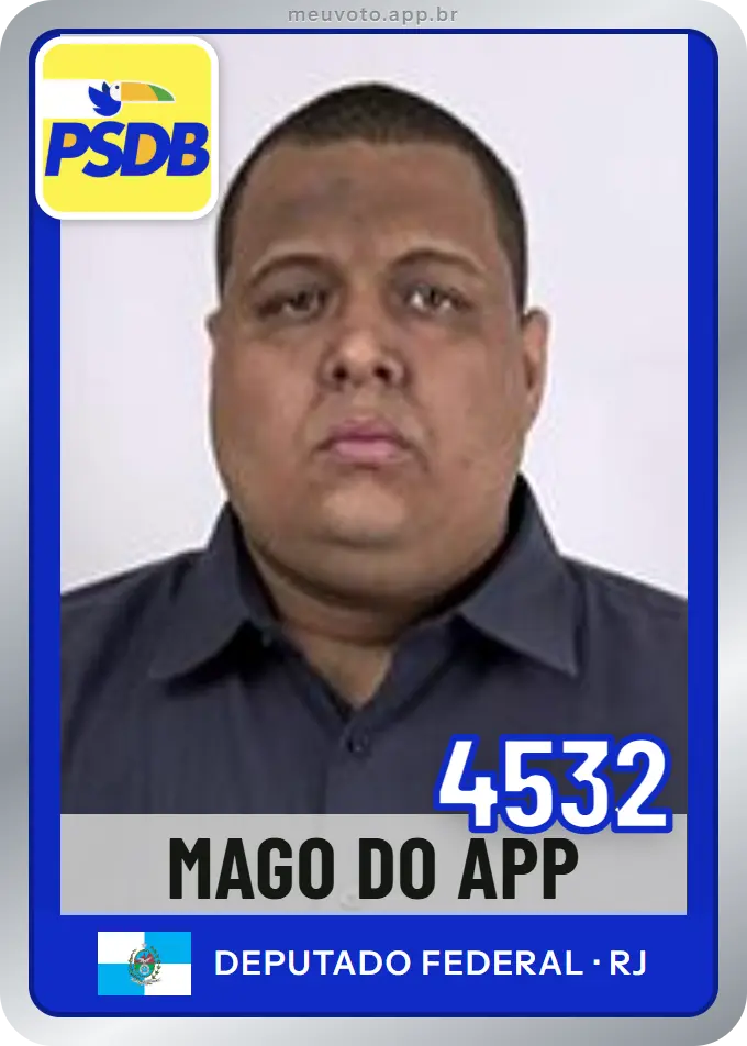 Carta de Mago do App, número 4532, PSDB