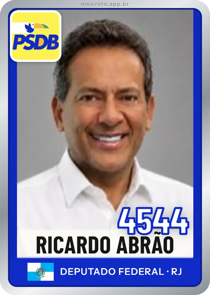 Carta de Ricardo Abrão, número 4544, PSDB