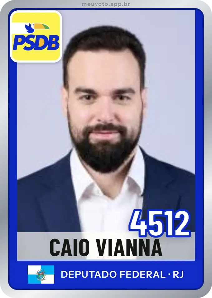 Carta de Caio Vianna, número 4512, PSDB