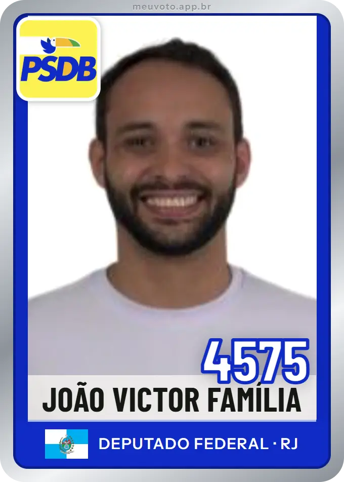 Carta de João Victor Família, número 4575, PSDB