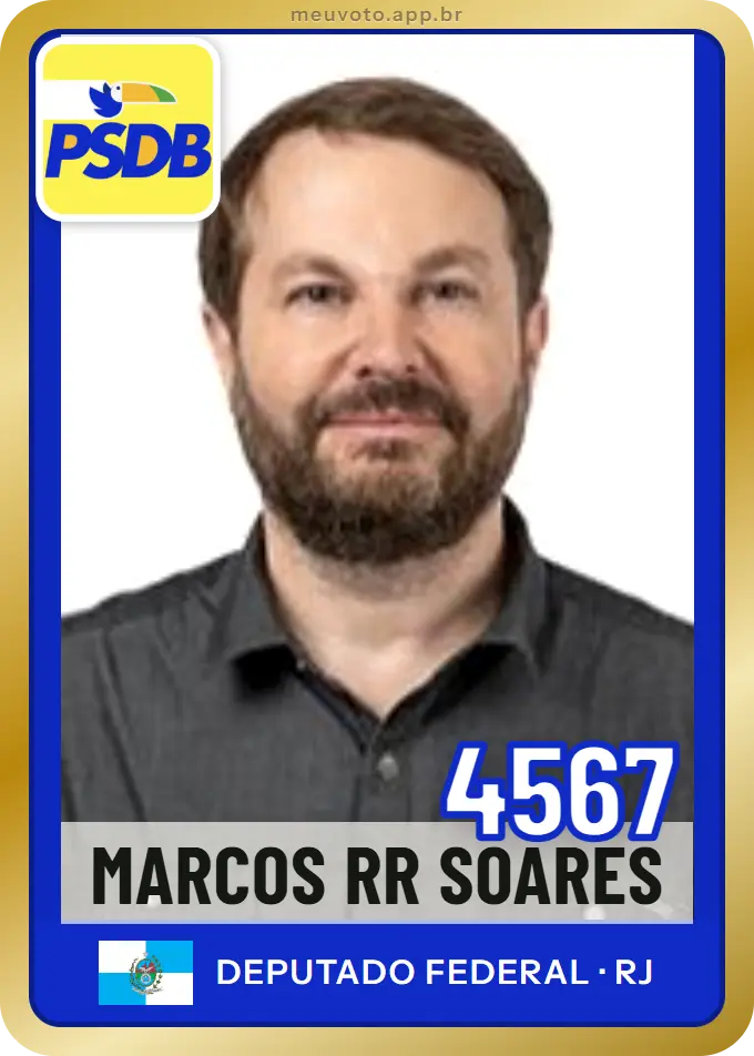 Carta de Marcos Rr Soares, número 4567, PSDB
