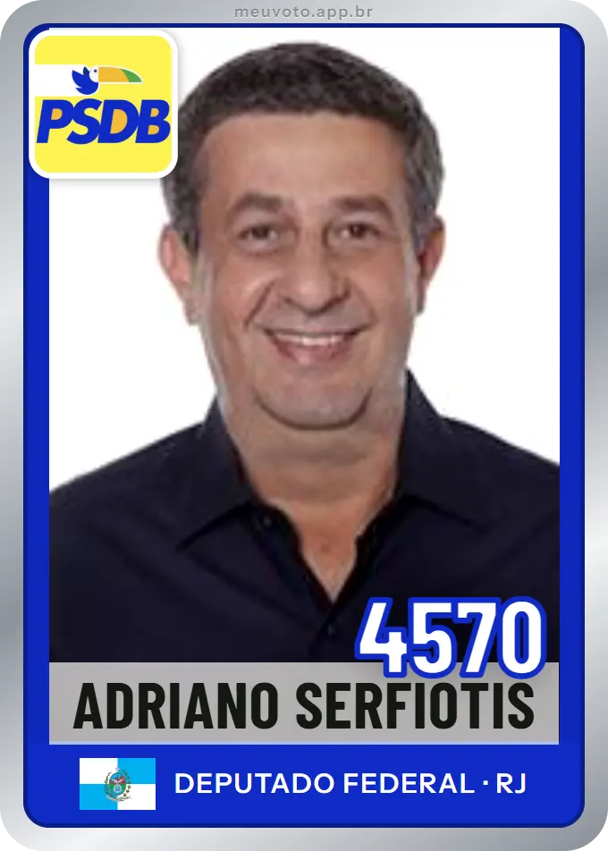 Carta de Adriano Serfiotis, número 4570, PSDB