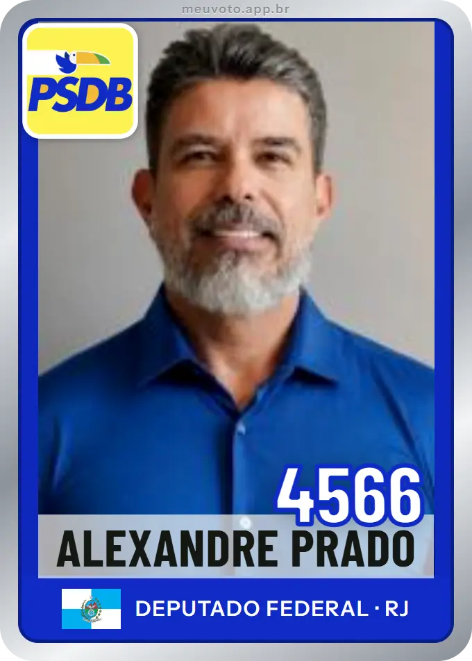 Carta de Alexandre Prado, número 4566, PSDB