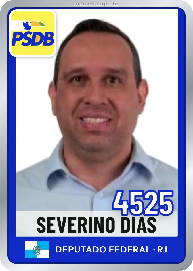Carta de Severino Dias, número 4525, PSDB