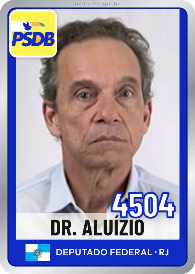 Carta de Dr. Aluízio, número 4504, PSDB