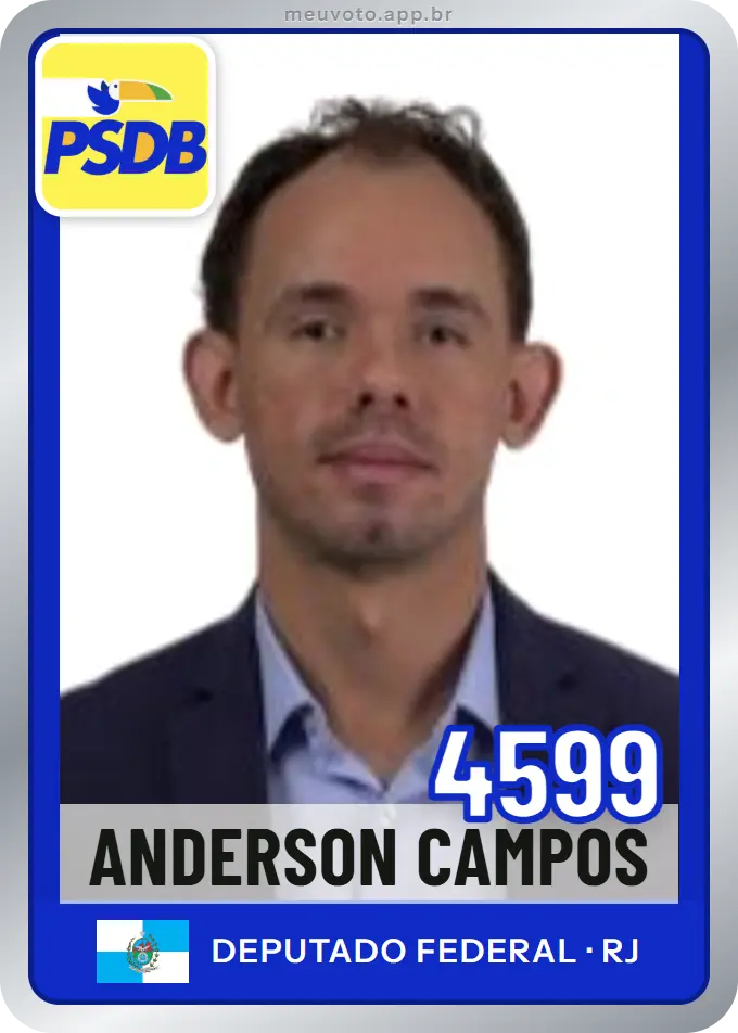 Carta de Anderson Campos, número 4599, PSDB