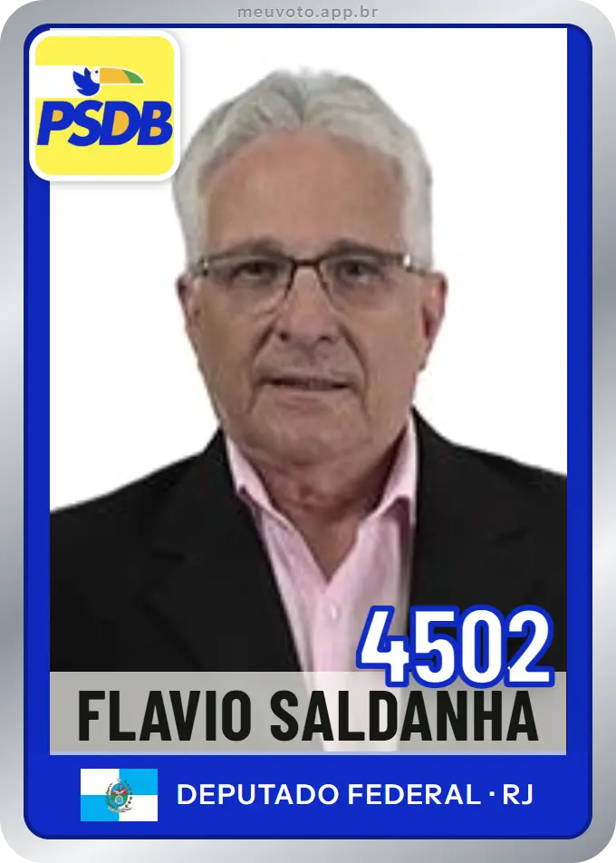 Carta de Flavio Saldanha, número 4502, PSDB