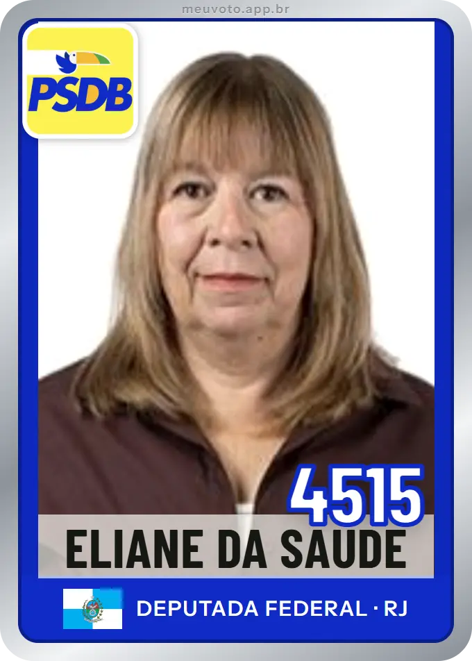 Carta de Eliane da Saúde, número 4515, PSDB