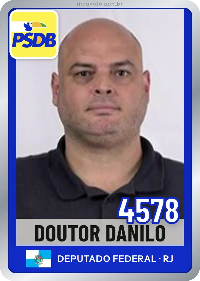Carta de Doutor Danilo, número 4578, PSDB