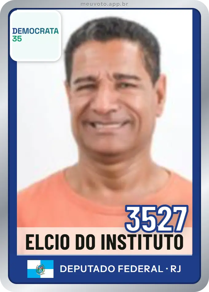 Carta de Elcio do Instituto, número 3527, Democrata