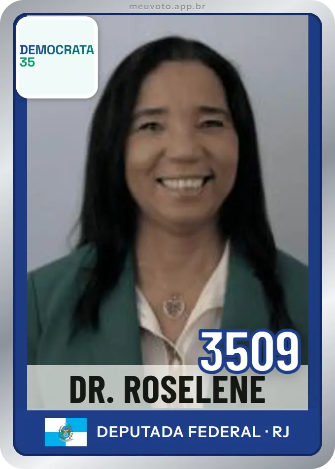 Carta de Dr. Roselene, número 3509, Democrata