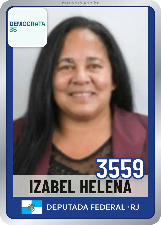 Carta de Izabel Helena, número 3559, Democrata