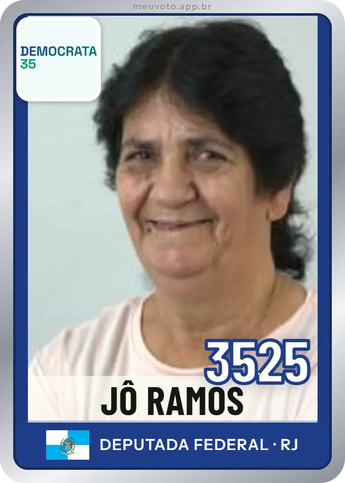 Carta de Jô Ramos, número 3525, Democrata