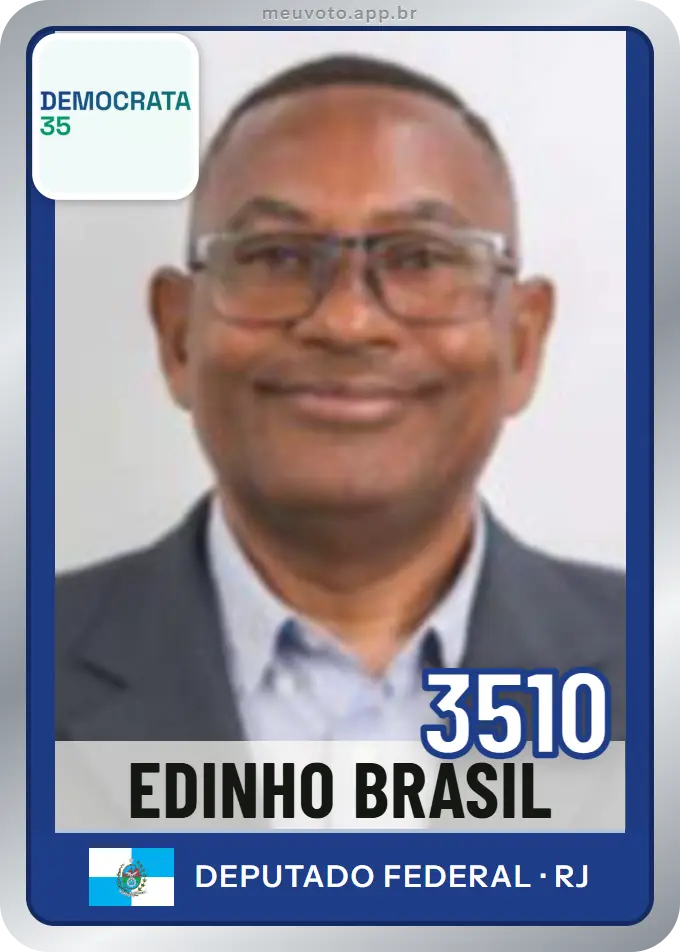 Carta de Edinho Brasil, número 3510, Democrata
