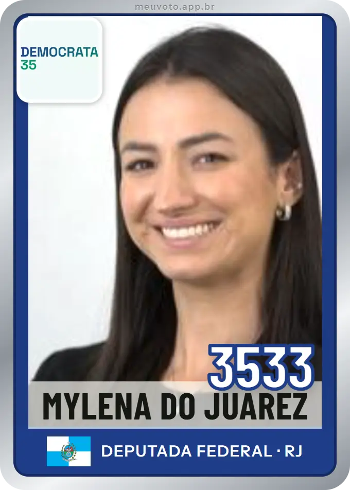 Carta de Mylena do Juarez, número 3533, Democrata