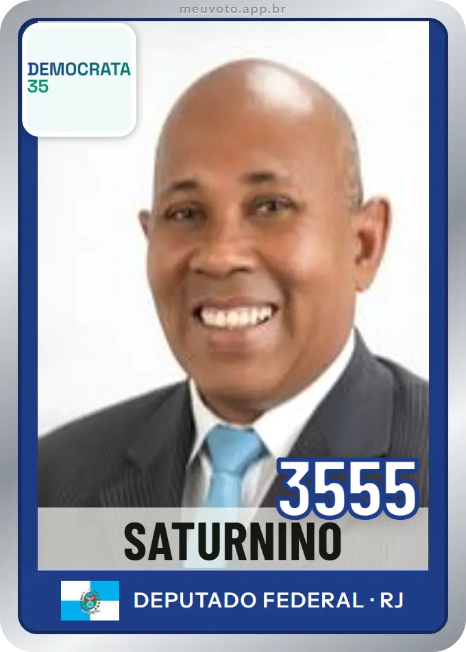 Carta de Saturnino, número 3555, Democrata