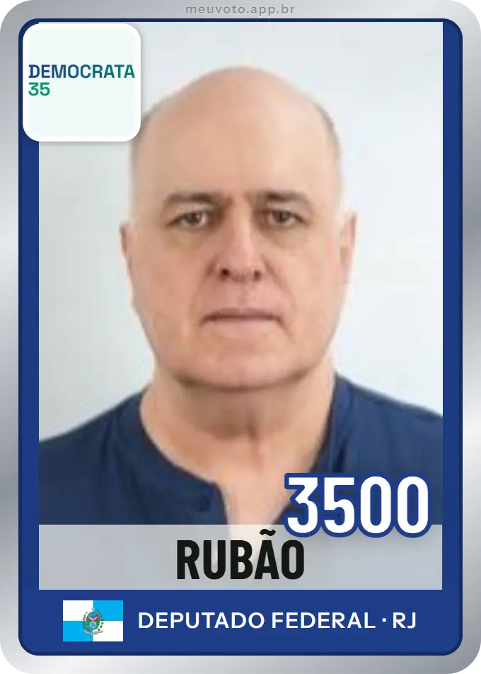 Carta de Rubão, número 3500, Democrata