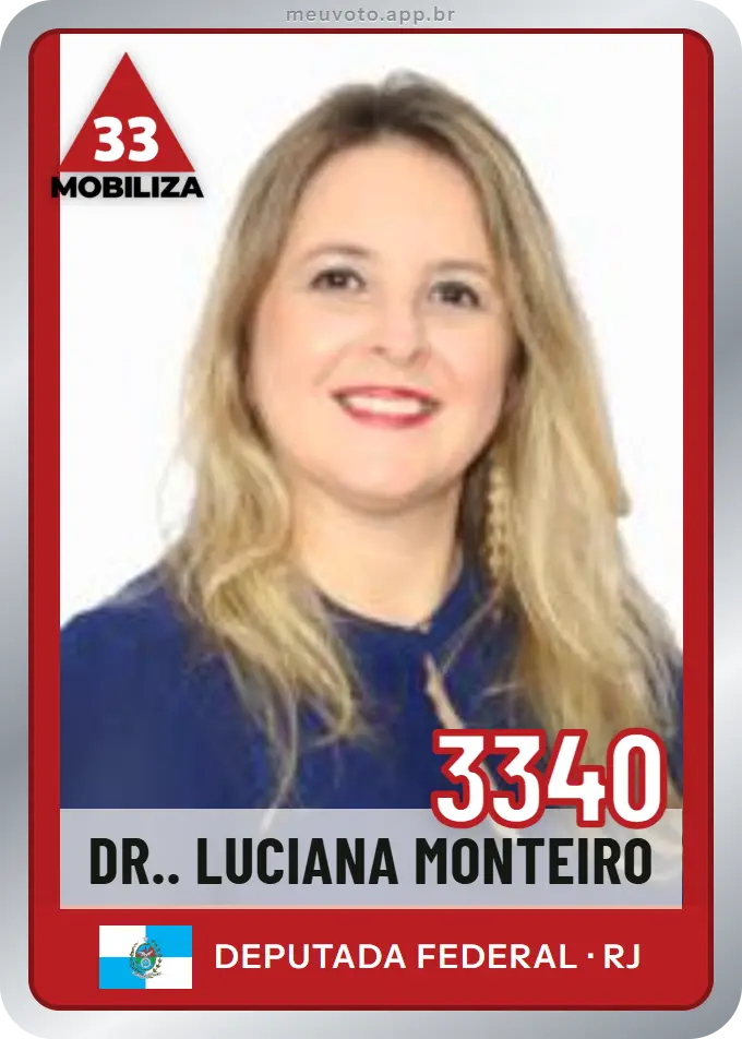 Carta de Dr.. Luciana Monteiro, número 3340, Mobiliza