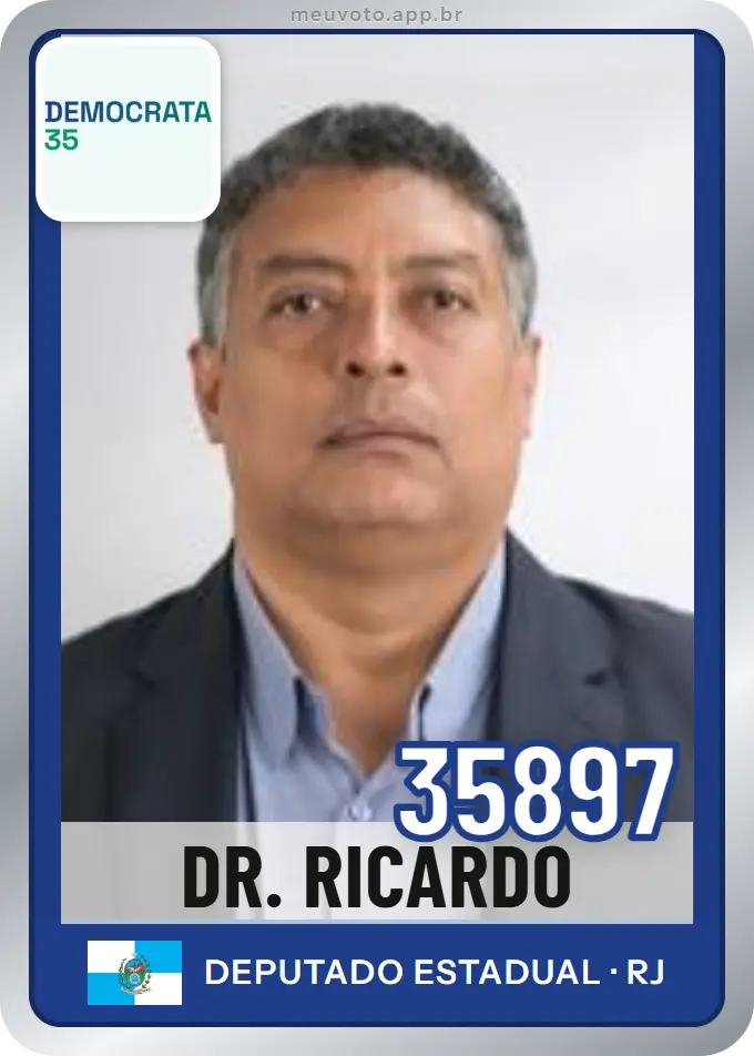 Carta de Dr.  Ricardo, número 35897, Democrata