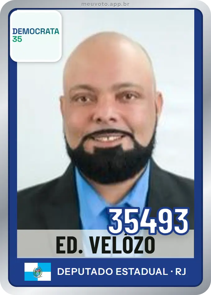 Carta de Ed. Velôzo, número 35493, Democrata