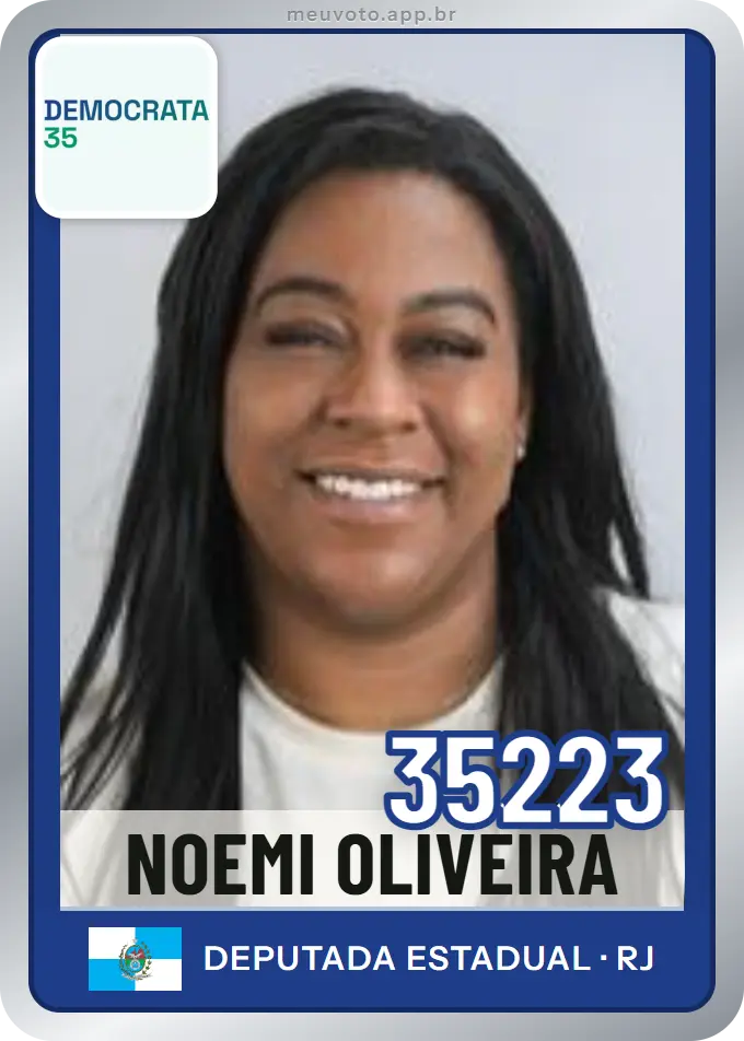 Carta de Noemi Oliveira, número 35223, Democrata