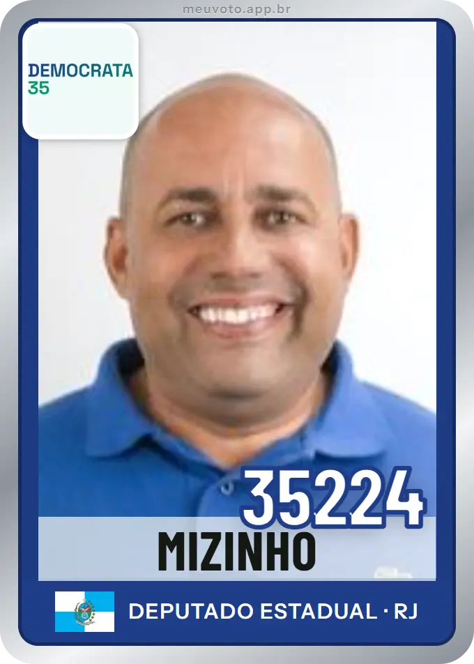 Carta de Mizinho, número 35224, Democrata