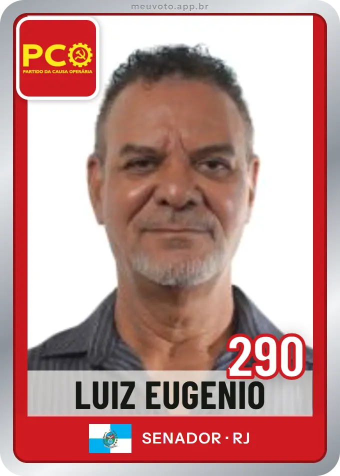 Carta de Luiz Eugenio, número 290, PCO
