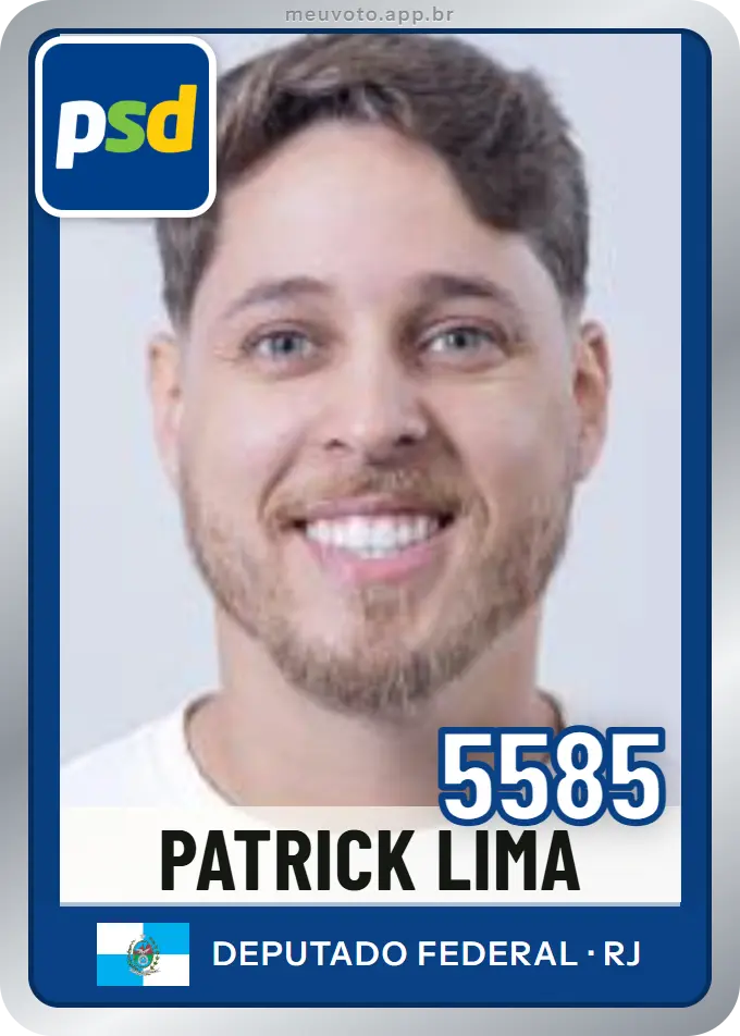 Carta de Patrick Lima, número 5585, PSD