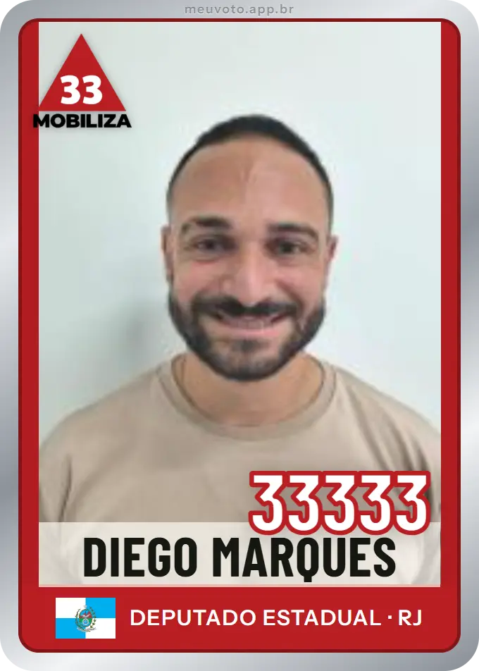 Carta de Diego Marques, número 33333, Mobiliza