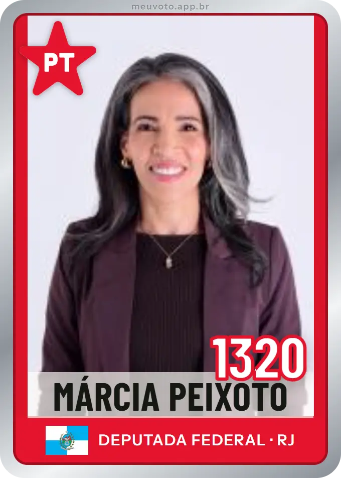 Carta de Márcia Peixoto, número 1320, PT