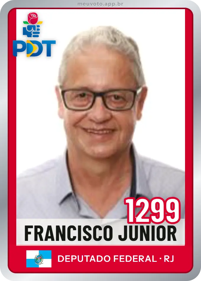 Carta de Francisco Junior, número 1299, PDT