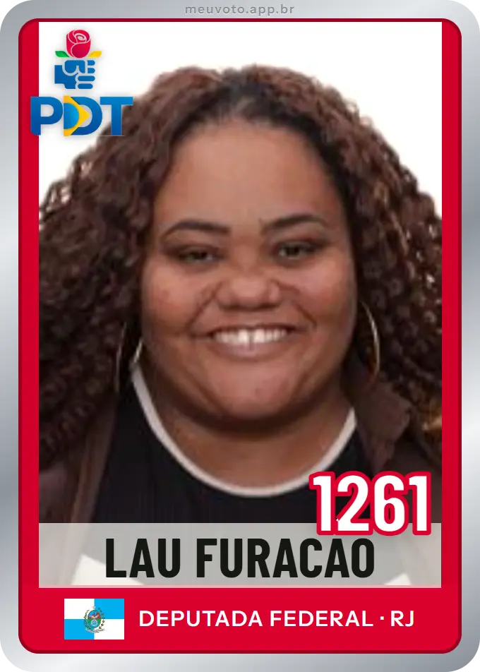 Carta de Lau Furacão, número 1261, PDT
