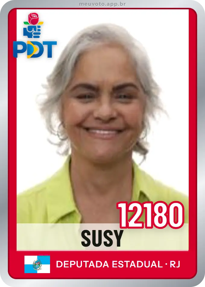 Carta de Susy, número 12180, PDT