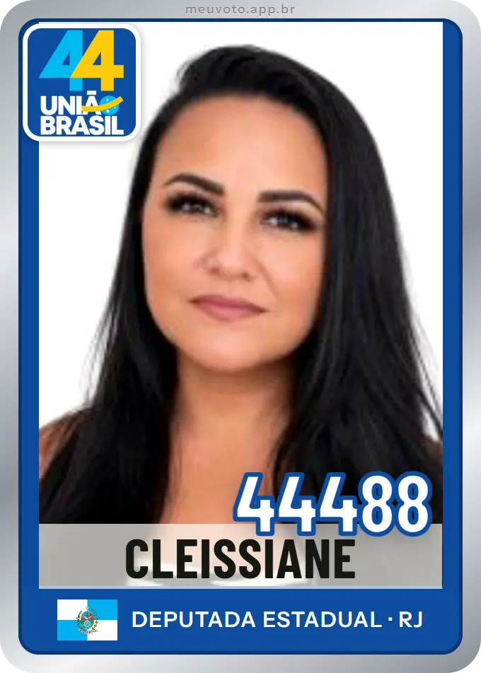 Carta de Cleissiane, número 44488, União